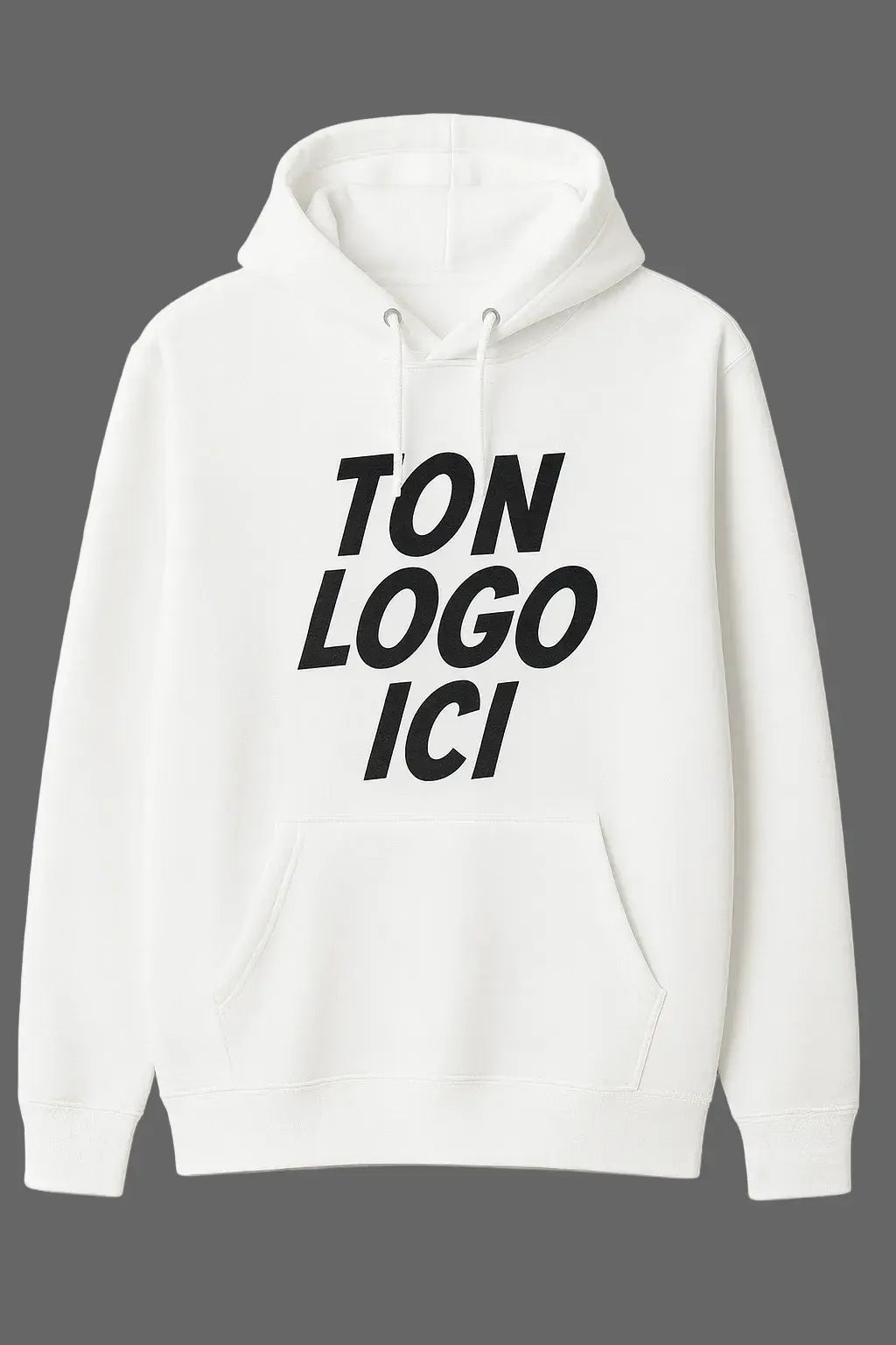 sweat capuche coton personnalisable Familink.art